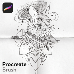 Pincel Procreate (stencil)